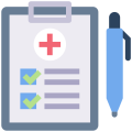 checklist_medical_healthcare_pen_clipboard_clipchart_icon_142002